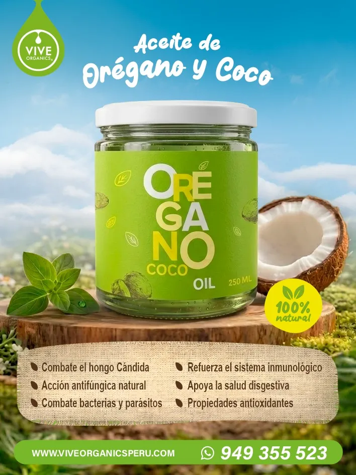 ACEITE DE OREGANO Y COCO