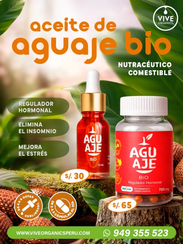 Aceite de Aguaje Bio